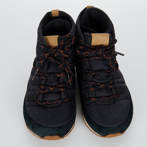 TEVA Black Ember Lace Up Boots Women's 5 - Picture 2 of 7